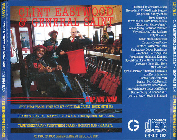 Clint Eastwood And General Saint : Stop That Train (CD, Album)