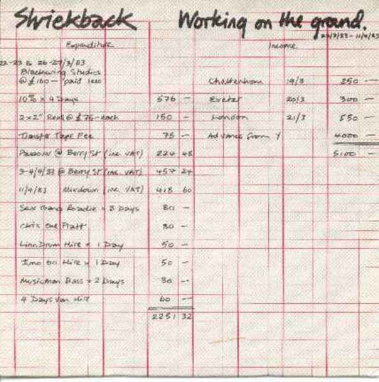 Shriekback : Working On The Ground (12")