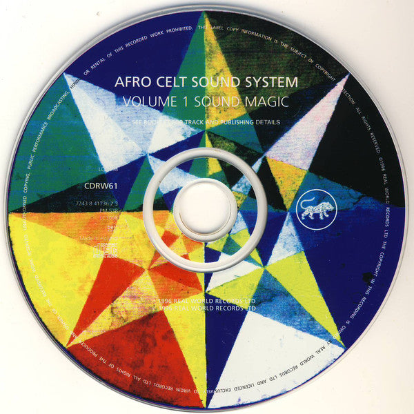 Afro Celt Sound System : Volume 1 Sound Magic (CD, Album)