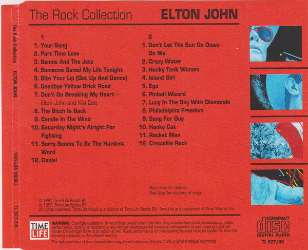 Elton John : The Rock Collection (Elton John) (2xCD, Comp)