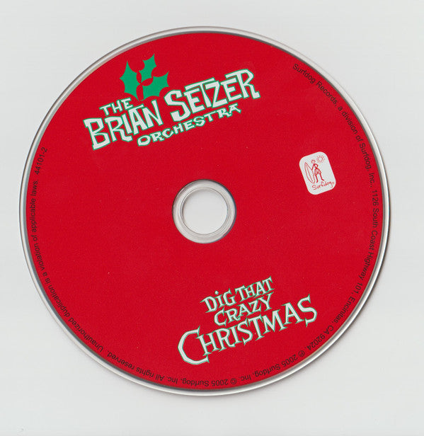 Brian Setzer Orchestra : Dig That Crazy Christmas (CD, Album, Son)