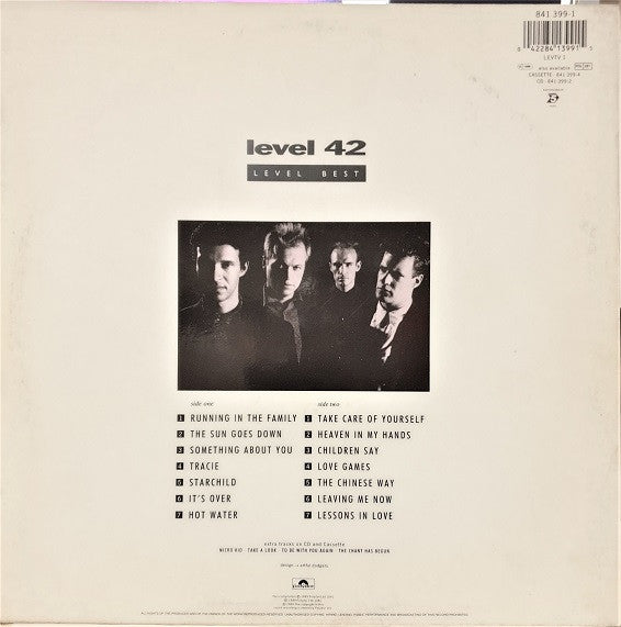 Level 42 : Level Best (LP, Comp, Mat)