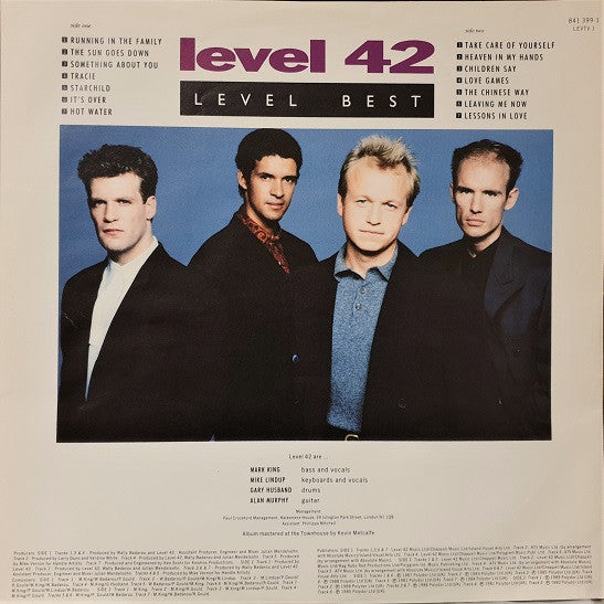 Level 42 : Level Best (LP, Comp, Mat)