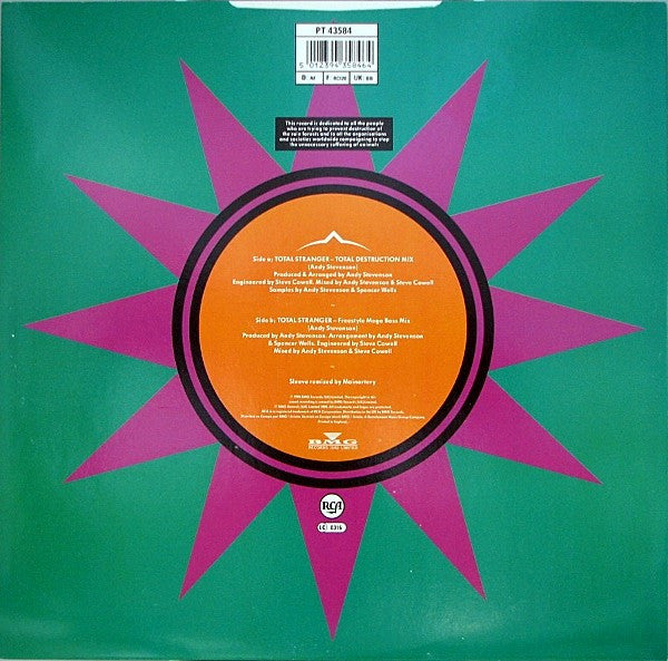Terrajacks : Total Stranger - Remix (12")