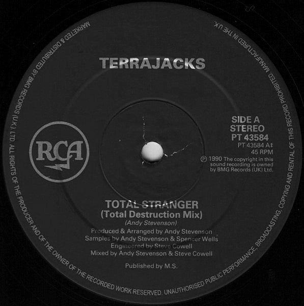 Terrajacks : Total Stranger - Remix (12")