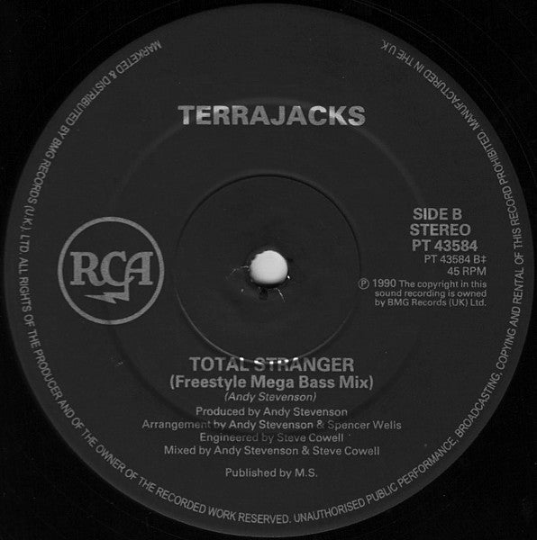 Terrajacks : Total Stranger - Remix (12")