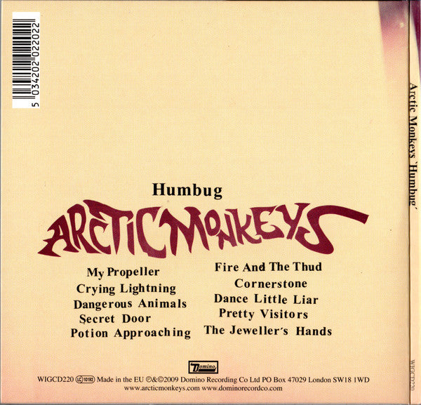 Arctic Monkeys : Humbug (CD, Album, Gat)