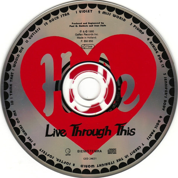 Hole (2) : Live Through This (CD, Album)