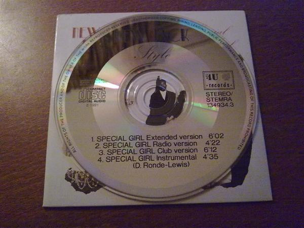 New Jack Style : Special Girl (CD, Single)