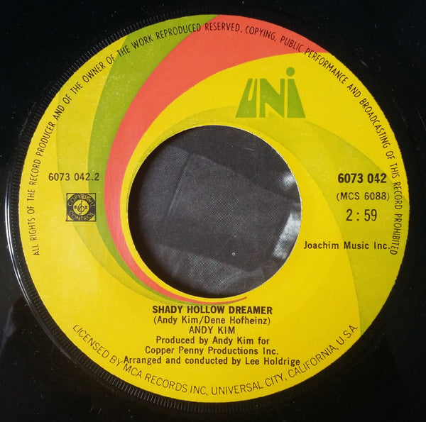 Andy Kim : Who Has The Answers? (7")