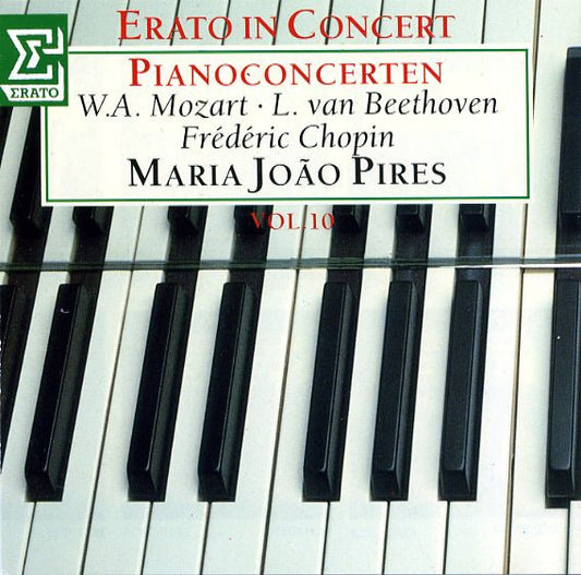 Wolfgang Amadeus Mozart, Ludwig van Beethoven, Frédéric Chopin, Maria-João Pires : Pianoconcerten (CD, Comp)