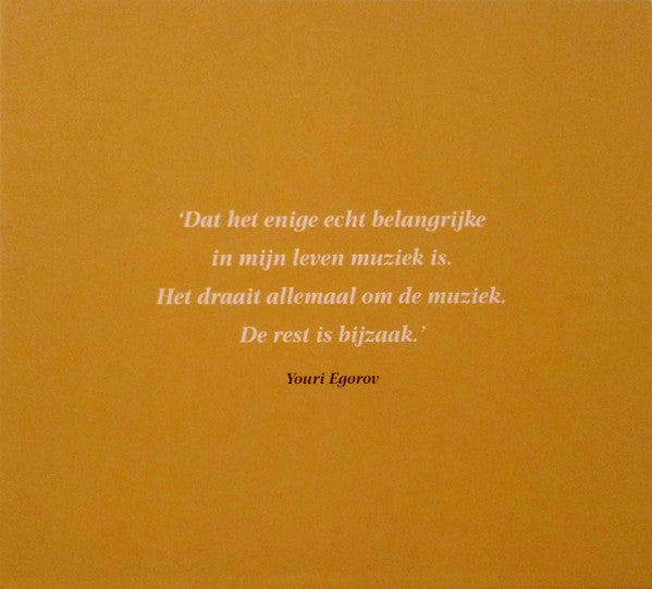 Youri Egorov : A Portrait (2xCD, Comp + DVD-V)