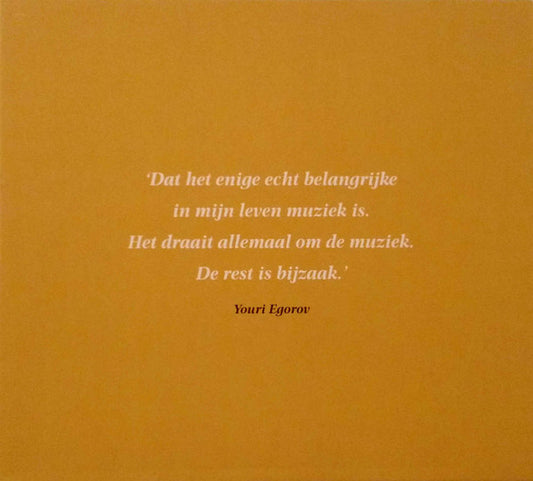 Youri Egorov : A Portrait (2xCD, Comp + DVD-V)
