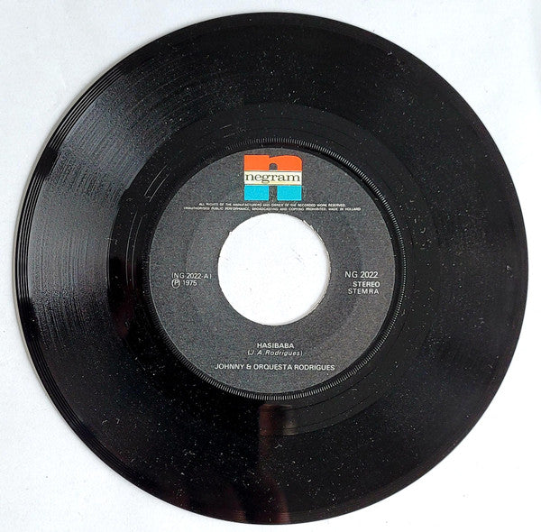 Johnny & Orquesta Rodrigues : Hasibaba (7", Single)