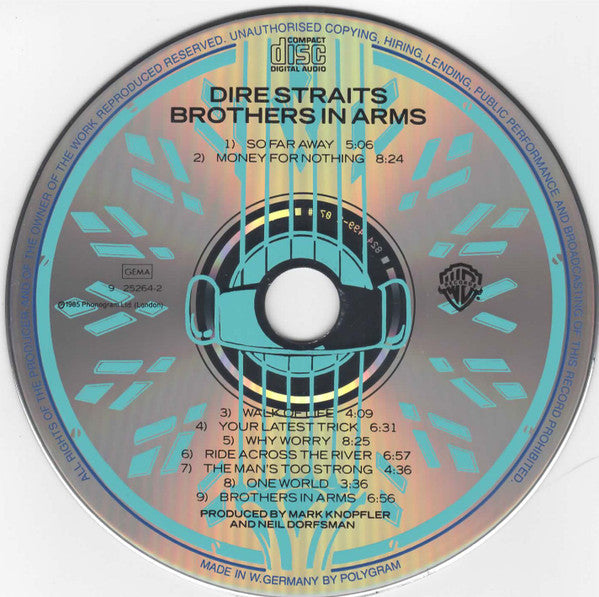 Dire Straits : Brothers In Arms (CD, Album, Pol)