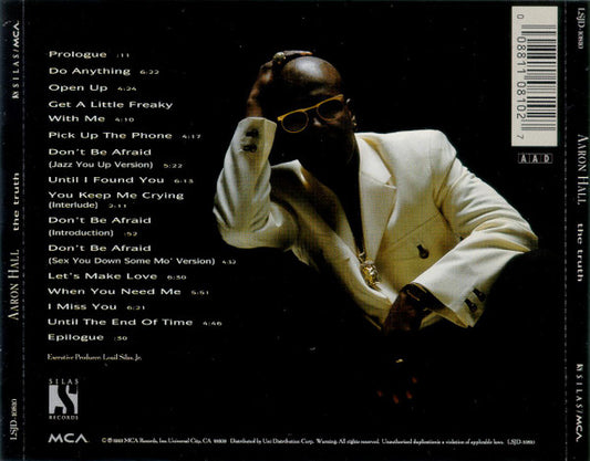 Aaron Hall : The Truth (CD, Album)