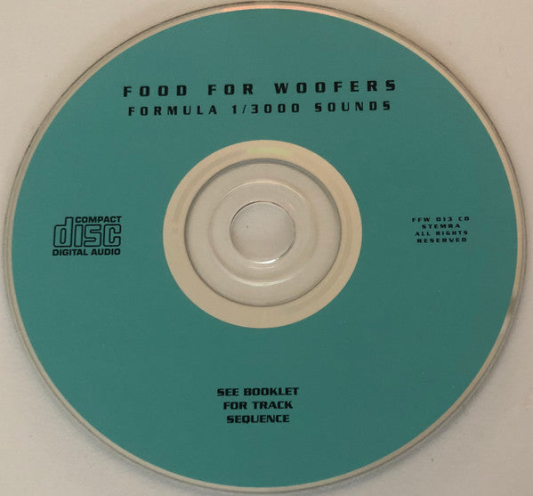 Food For Woofers : Formula 1/3000 Sounds (CD)