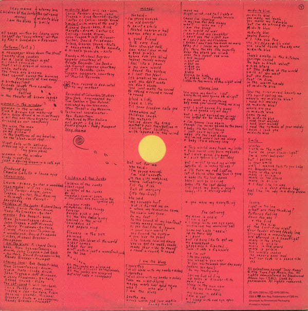 Laura Nyro : Smile (LP, Album)