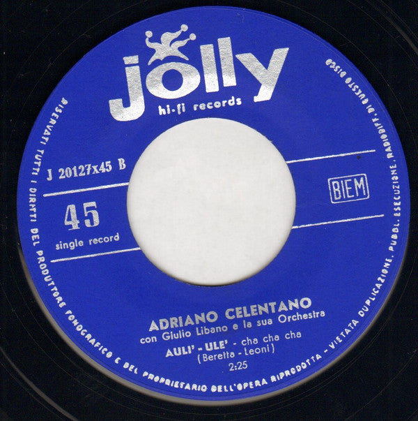 Adriano Celentano : 24.000 Baci (7", Single)