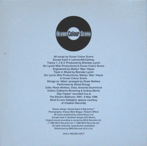 Ocean Colour Scene : The Circle (CD, Single, CD2)