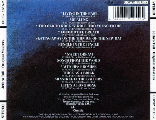 Jethro Tull : Original Masters (CD, Comp, RE)