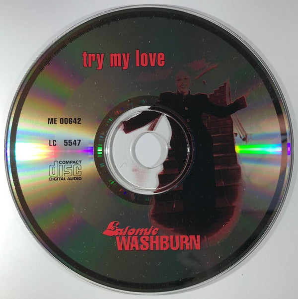 Lalomie Washburn : Try My Love (The Remixes) (CD, Maxi)