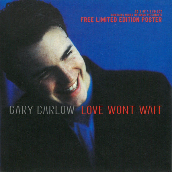 Gary Barlow : Love Won't Wait (CD, Single, Ltd, CD2)