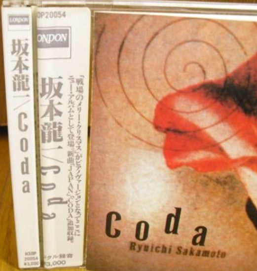 Ryuichi Sakamoto : Coda (CD, Album, RE)