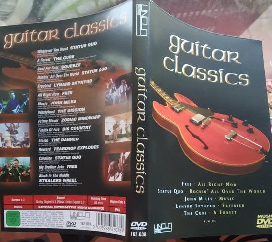 Various : Guitar Classics (DVD-V, Comp, PAL)