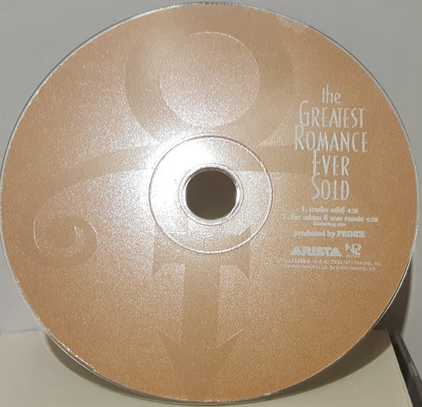 The Artist (Formerly Known As Prince) : The Greatest Romance Ever Sold (CD, Single, All)