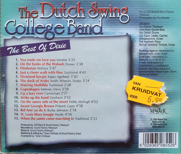 The Dutch Swing College Band : The Best Of Dixie (CD, Album)
