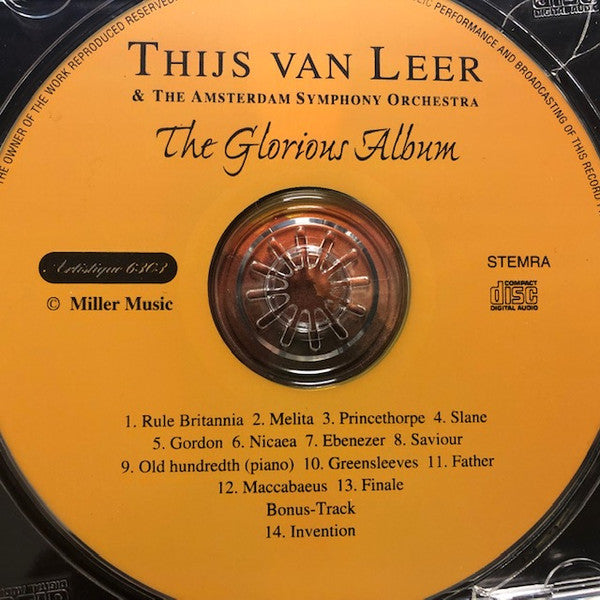 Thijs Van Leer & Amsterdam Symphony Orchestra, Jan Mulder, Letty De Jong : The Glorious Album (CD, Album)