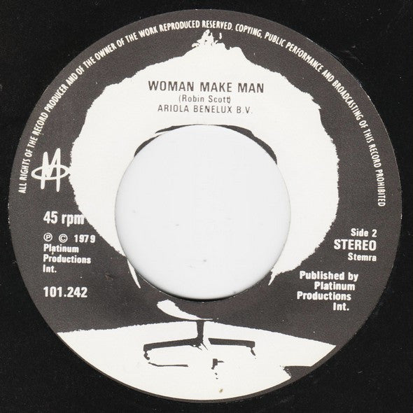 M (2) : Moonlight And Muzak (7", Single)