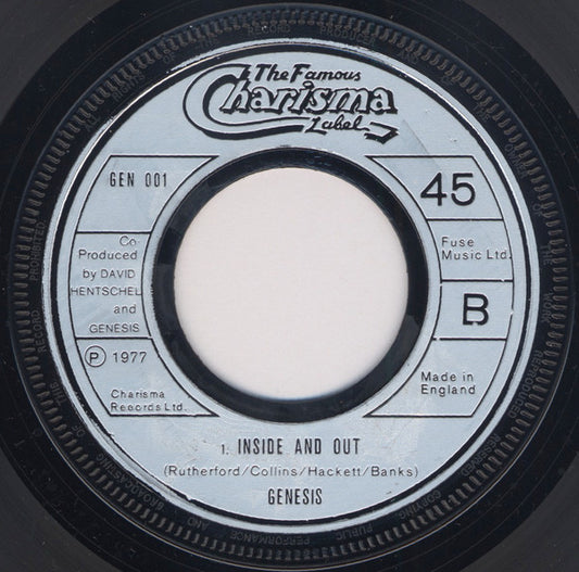 Genesis : Match Of The Day (7", Single, Lar)