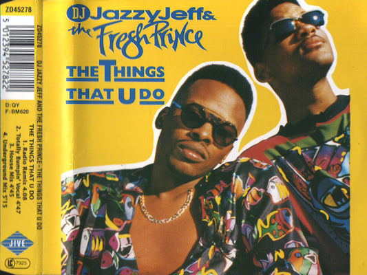DJ Jazzy Jeff & The Fresh Prince : The Things That U Do (CD, Single)