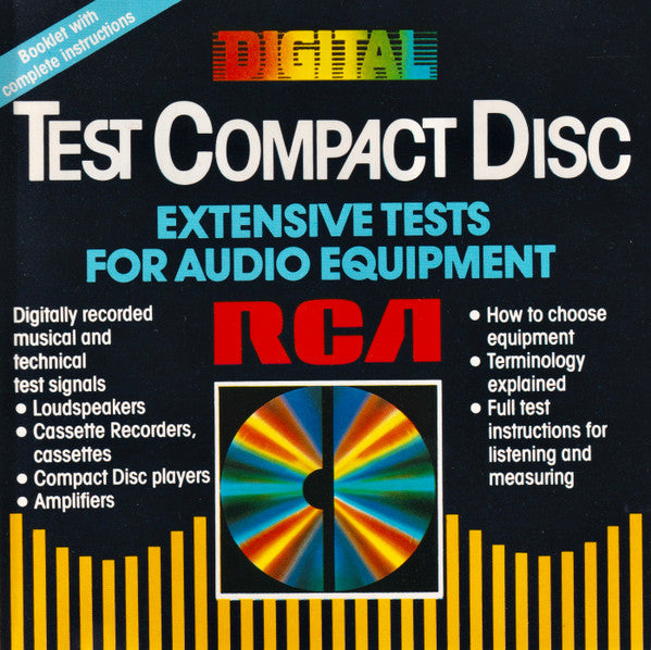 Unknown Artist : Test Compact Disc - Extensive Tests For Audio Equipment (CD)