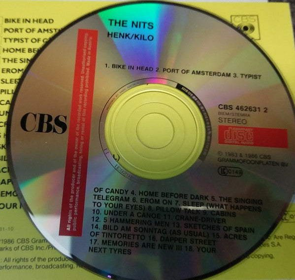 The Nits : Henk/Kilo (CD, Comp, RE)
