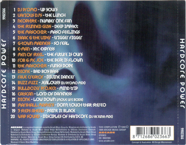 Various : Hardcore Power (CD, Comp)