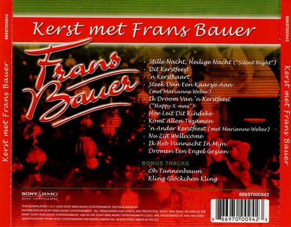 Frans Bauer : Kerst Met Frans Bauer (CD)