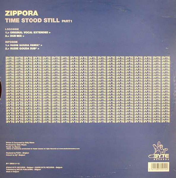 Zippora : Time Stood Still (Part 1) (12")