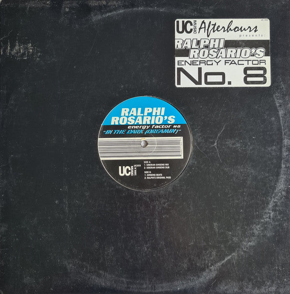 Ralphi Rosario : Energy Factor # 8 - In The Dark (Dreamin') (12")