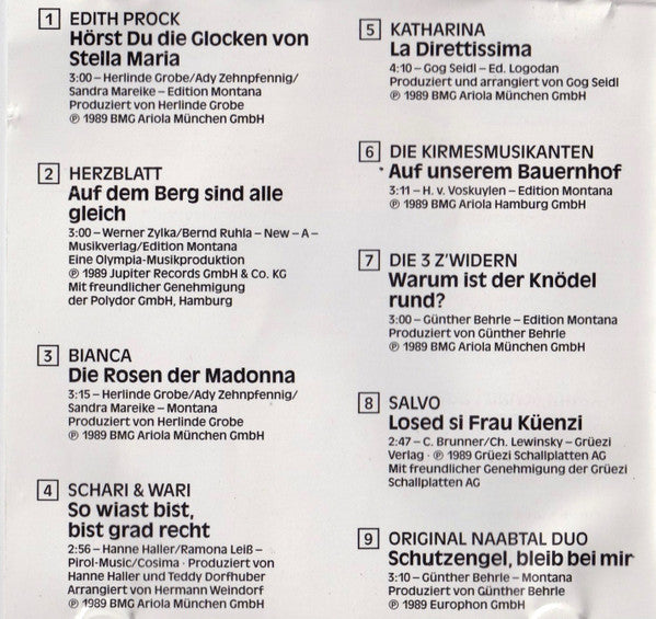 Various : Die Volksmusik-Superhitparade (CD, Comp)