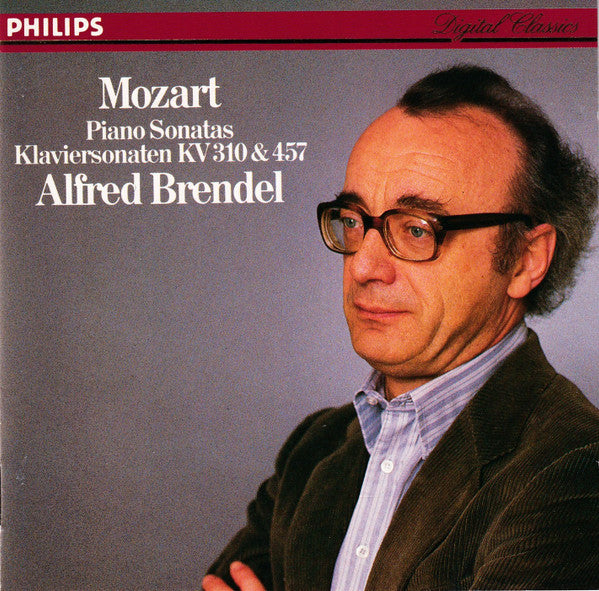 Wolfgang Amadeus Mozart - Alfred Brendel : Piano Sonatas · Klaviersonaten KV 310 & 457 (CD)