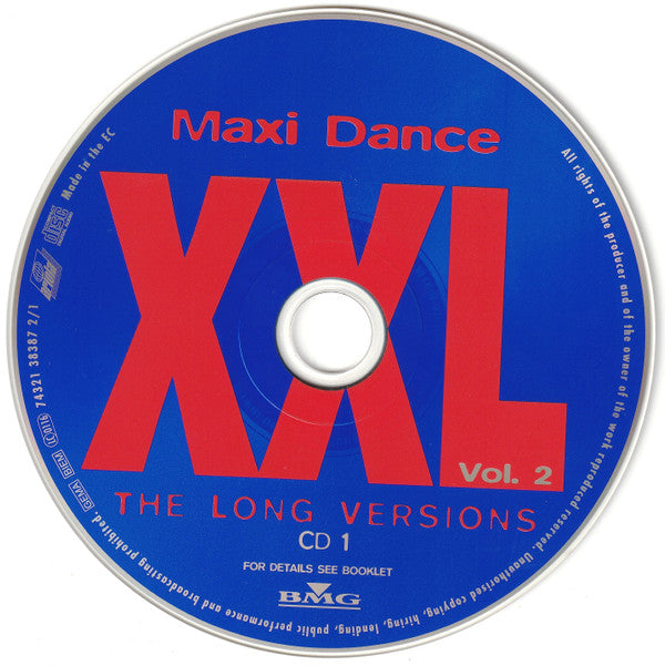 Various : Maxi Dance XXL - The Long Versions Vol. 2 (2xCD, Comp)