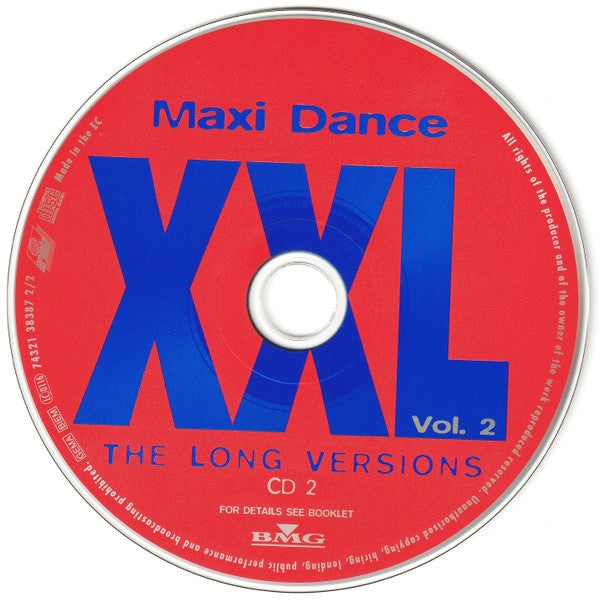 Various : Maxi Dance XXL - The Long Versions Vol. 2 (2xCD, Comp)