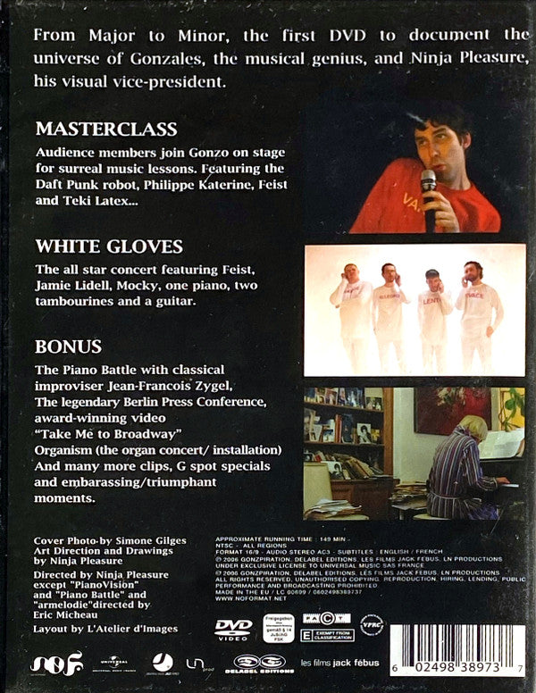 Chilly Gonzales : From Major To Minor (DVD-V, NTSC)