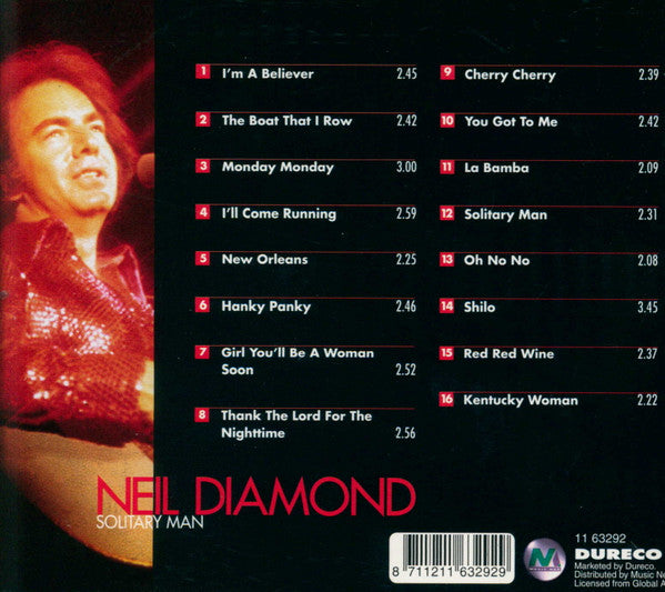 Neil Diamond : Solitary Man (CD, Comp)