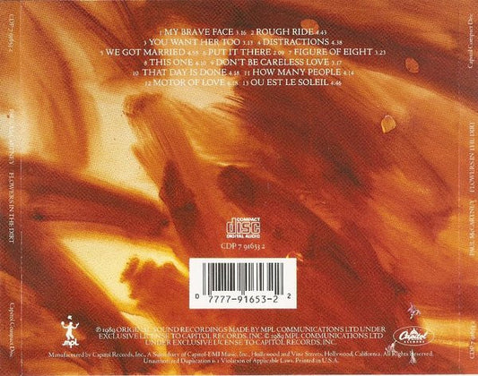 Paul McCartney : Flowers In The Dirt (CD, Album)