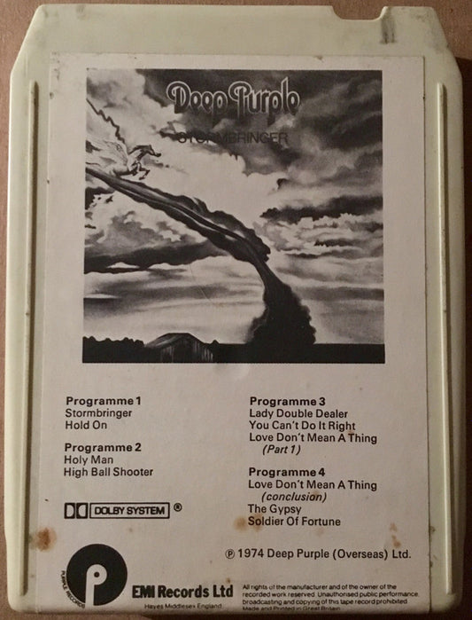Deep Purple : Stormbringer (8-Trk, Album, Dol)