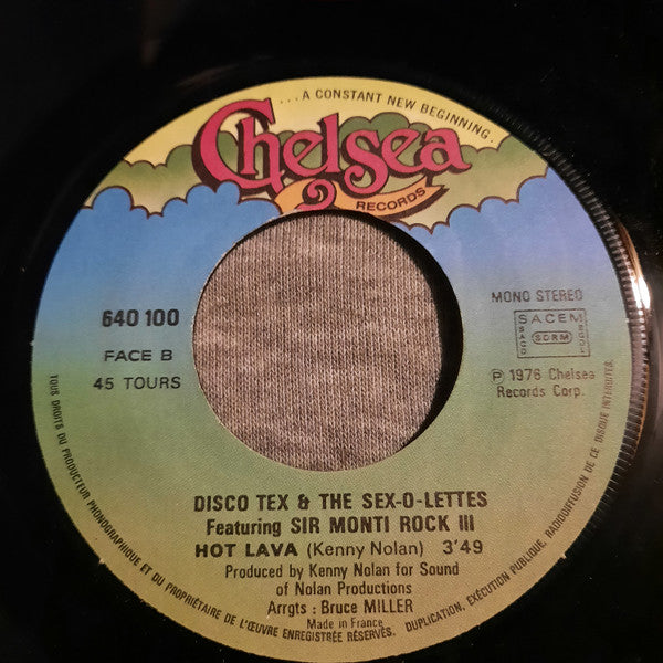 Disco Tex & His Sex-O-Lettes : Dancin' Kid (7")
